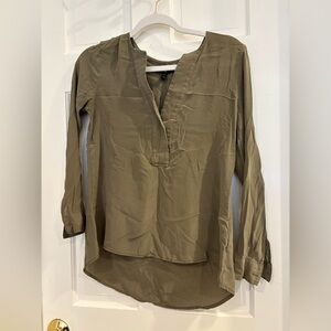 Banana Republic Khaki Blouse